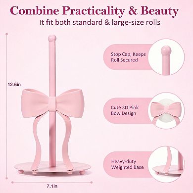 Bowknot Tissue Holder - Stylish Decor for Kitchen or Bathroom
