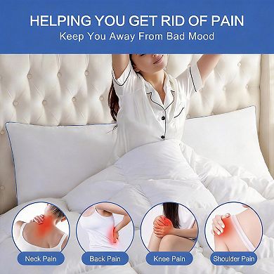 Memory Foam Body Pillow for Adults - Soft, Supportive, & Adjustable