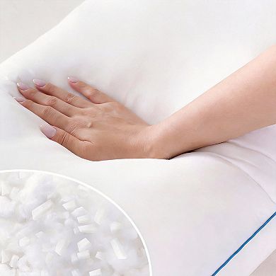Memory Foam Body Pillow for Adults - Soft, Supportive, & Adjustable