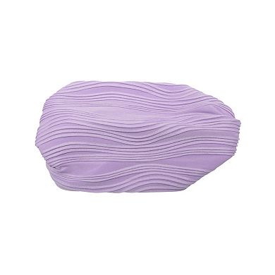 Wide Solid Texture Headband for Women 1 Pc