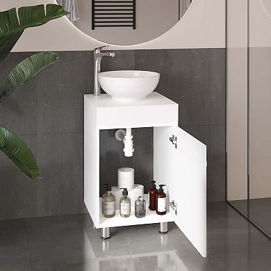 Vicksburg Bathroom Vanity, 1 Door, 4 Legs