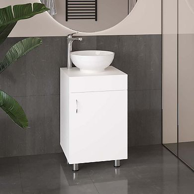 Vicksburg Bathroom Vanity, 1 Door, 4 Legs