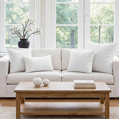 Premium 7D Fiber Pillow Insert, 12x20 inch, Soft Supportive Decorative