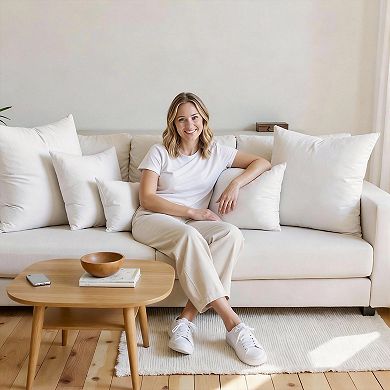 Premium 7D Fiber Pillow Insert, 12x20 inch, Soft Supportive Decorative