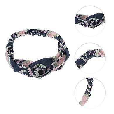 Fashion Arrow Pattern Cross Elastic Hairband for Women 1 Pc