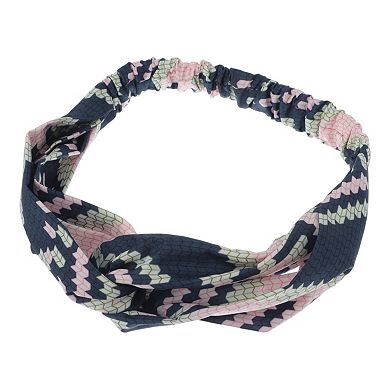 Fashion Arrow Pattern Cross Elastic Hairband for Women 1 Pc