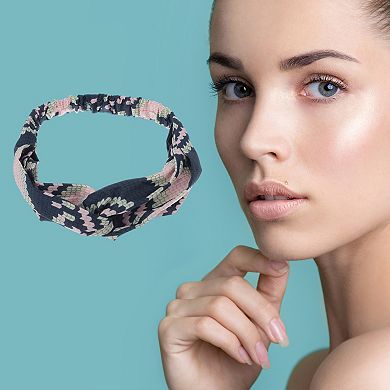 Fashion Arrow Pattern Cross Elastic Hairband for Women 1 Pc