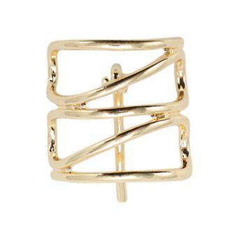 Hollow U-shaped Ponytail Buckle Hair Clip for Women 1 pc