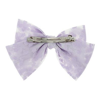 Double Layer Bow Hair Barrettes 1 Pc