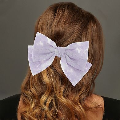 Double Layer Bow Hair Barrettes 1 Pc