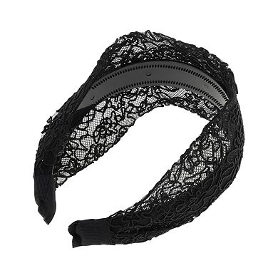 Elegant Lace Headband for Girls 5.91"x4.72" 1 Pc