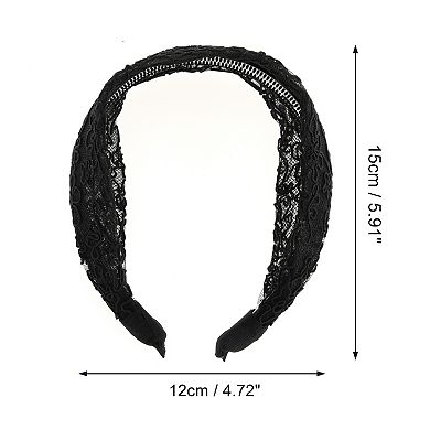 Elegant Lace Headband for Girls 5.91"x4.72" 1 Pc