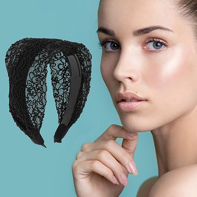 Elegant Lace Headband for Girls 5.91"x4.72" 1 Pc