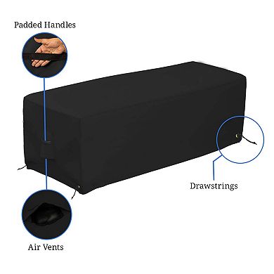 Covers&All Rectangular Fire Pit Cover, Rectangle shape