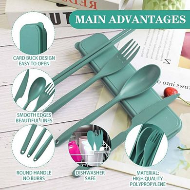 Flatware Cutlery Set With Chopsticks