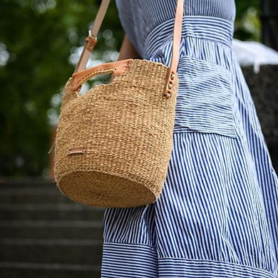 Others Crossbody Sisal Bag