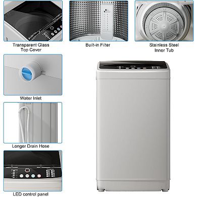 Compact Washer And Dryer Combo Set