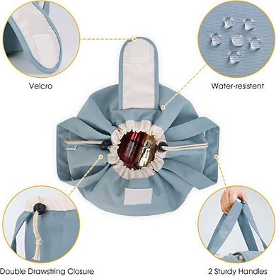 Drawstring Toiletry Travel Bag