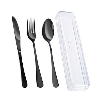 4 pc Premium Travel Utensils