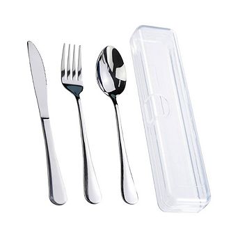 4 pc Premium Travel Utensils