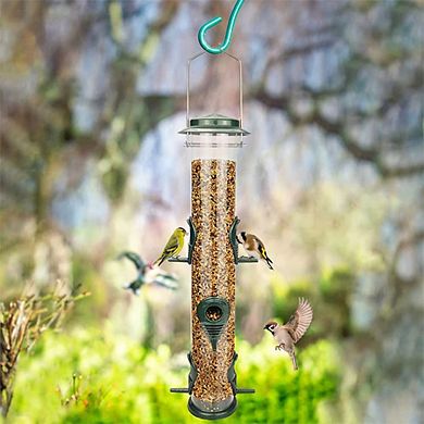 Metal Tube Bird Feeder