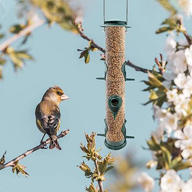 Metal Tube Bird Feeder