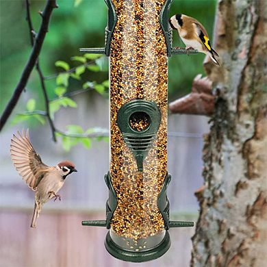 Metal Tube Bird Feeder