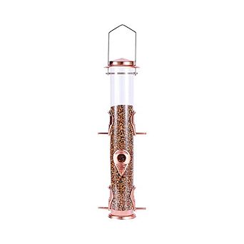 Metal Tube Bird Feeder
