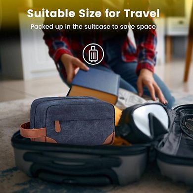 Canvas Men'S Toiletry Bag