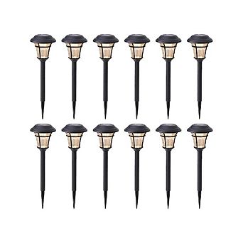 Solar Pathway Outdoor Garden Lights - 12 pieces