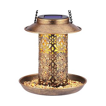 Solar Weather Resistance Bird Feeder