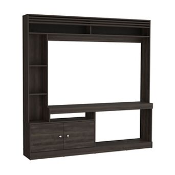 Oberlin Entertainment Center, 2 Doors, 6 Shelves, 65" TV Capacity