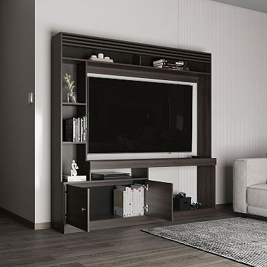 Oberlin Entertainment Center, 2 Doors, 6 Shelves, 65" TV Capacity