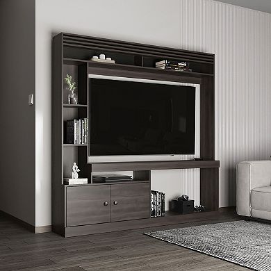Oberlin Entertainment Center, 2 Doors, 6 Shelves, 65" TV Capacity