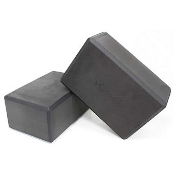 2-Pack Yoga Block Meditation Exercise Equipment for Yoga and Pilates 4" x 6"
