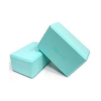 2-Pack Yoga Block Meditation Exercise Equipment for Yoga and Pilates 4" x 6"