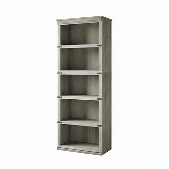 5 tier Bookshelf, Open Storage Shelf, Stand Shelf,For Living Room, Home Office,Bedroom