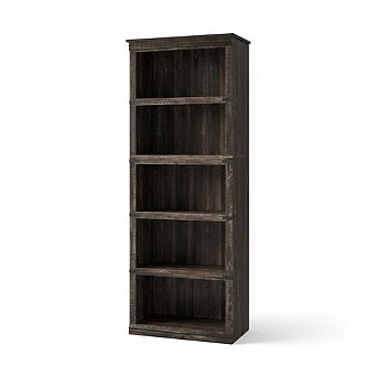 5 tier Bookshelf, Open Storage Shelf, Stand Shelf,For Living Room, Home Office,Bedroom