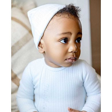 3 Piece Baby "Mon Etoile" Cotton Rich Pointelle Footie Set