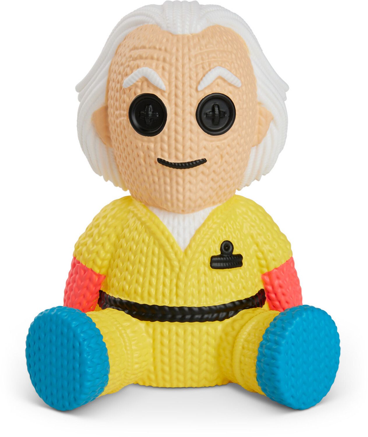 Детские фигурки Handmade by Robots - Back to the Future - Dr. Emmett Brown #256 (Limited Edition Blacklight)