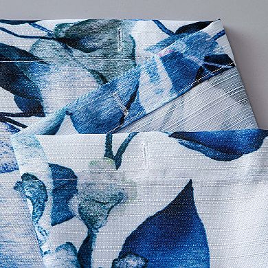 Dainty Home Whisper Printed Fabric 3D Designed Textured Fabric Shower Curtain 70" x 72"