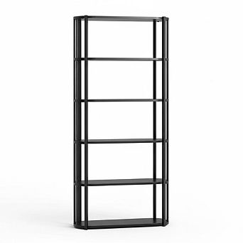 6 tier 71" Book Shelf, Freestanding Display Storage Organizer for Living Room，Home Office