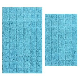 Summer Tile 220 GSF Non Skid Back Bath Rug Set - 2- Piece
