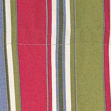 Nigel Stripe Provance 100% Cotton Rod Pocket Lined Window Valance 50" x 17" Multi