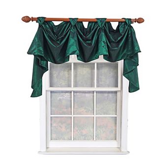 Taffeta 3-S Victory 100% Polyester Tab Top Swag Window Curtain