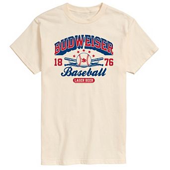 Men's Budweiser Baseball Americana Graphic Tee