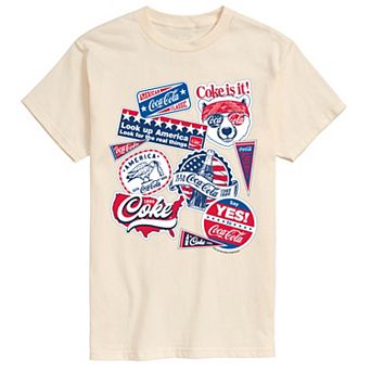 Men's Coca-Cola Americana Collage Graphic Tee