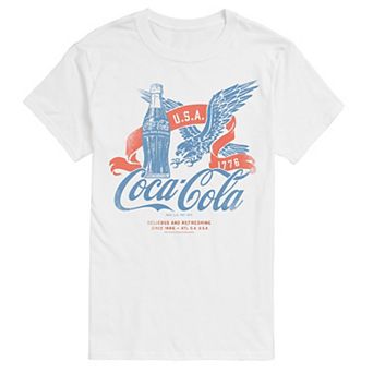 Men's Coca-Cola USA 1776 Vintage Graphic Tee