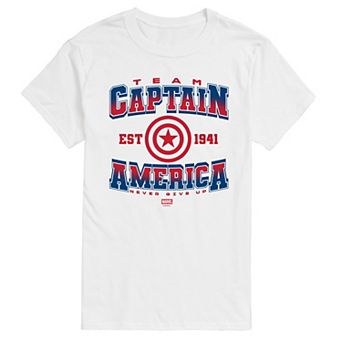 Men's Marvel Captain America Team Graphic Tee