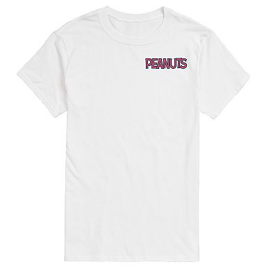 Men's Peanuts American Outlaw Graphic Tee